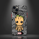 Case Baby Groot Cartoon