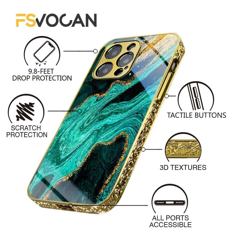 Case Luxo Golden Art