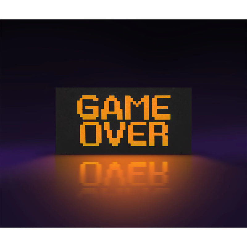 Luminária ''Gamer Over'' Com Led Bivolt