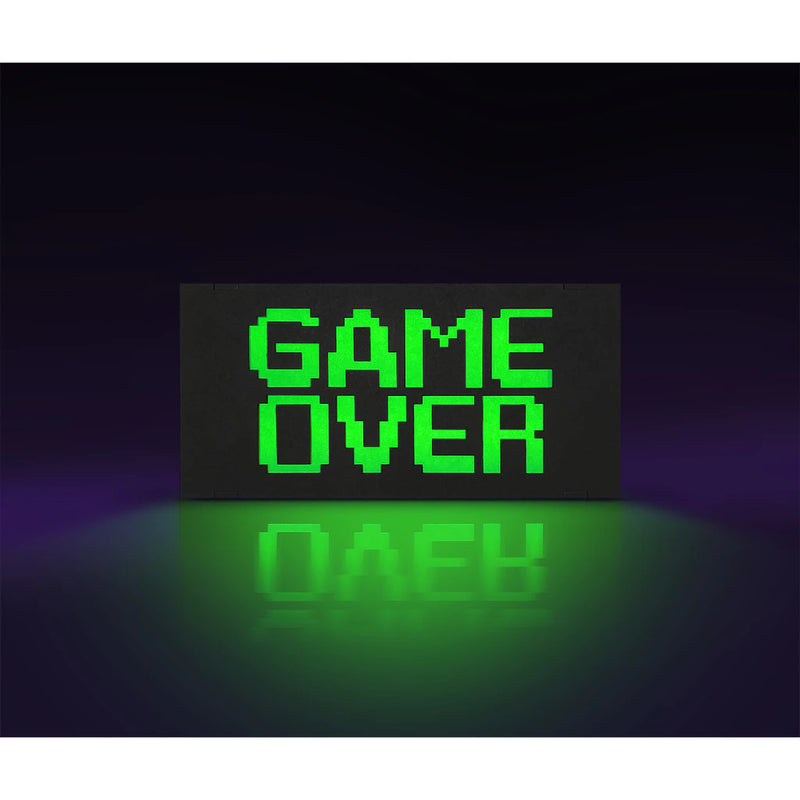 Luminária ''Gamer Over'' Com Led Bivolt