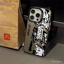 Case de iPhone Vans Graffiti Anti-choque